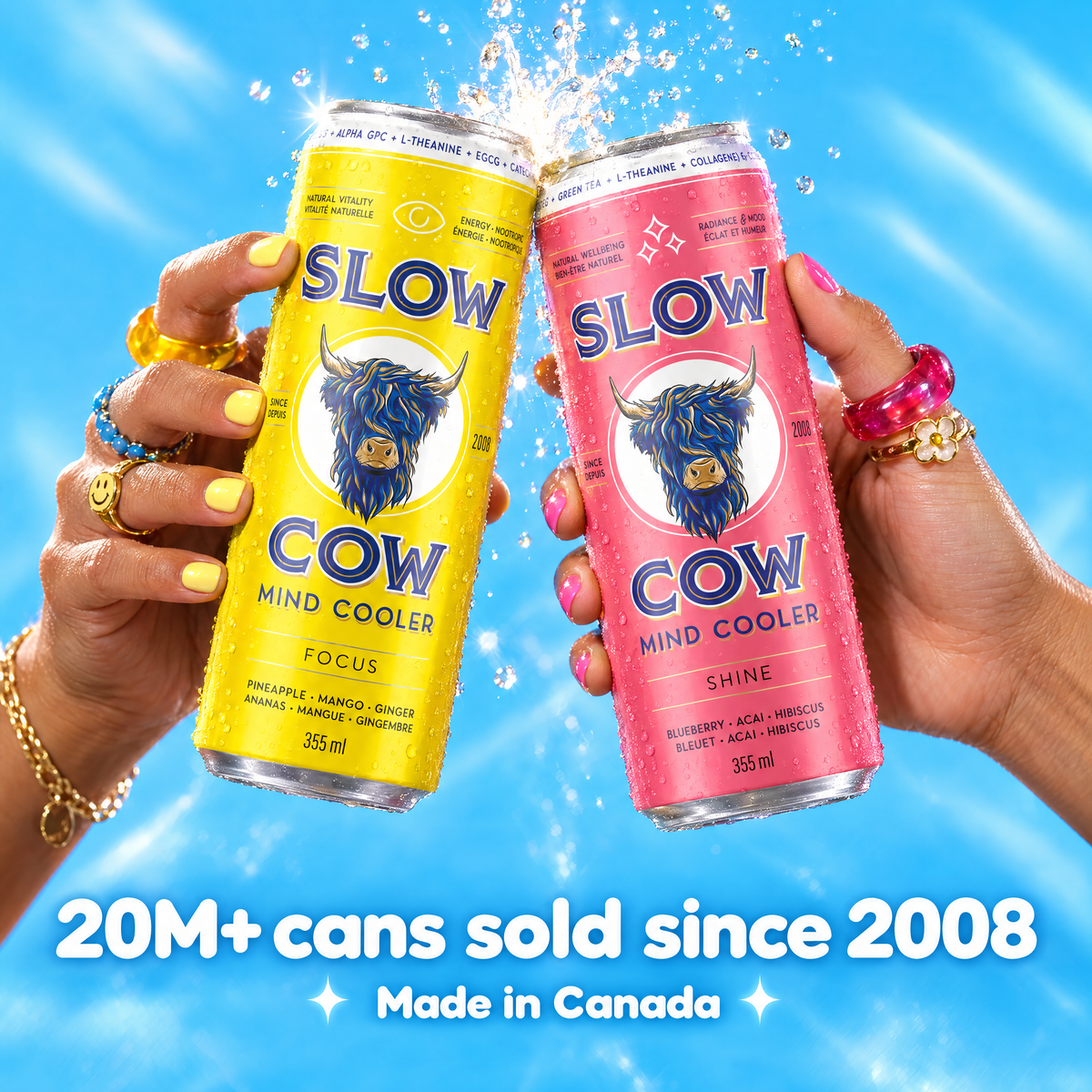 20M+ cans sold since 2008